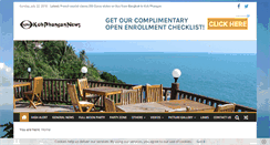 Desktop Screenshot of kohphangannews.org